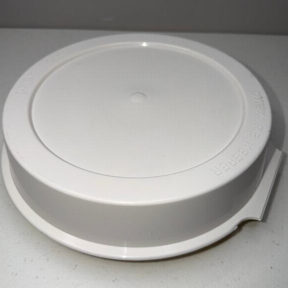 Vintage Pyrex Pie Keeper 9" Hinged Lid Clam Shell Plastic Transport Container - Picture 2 of 8